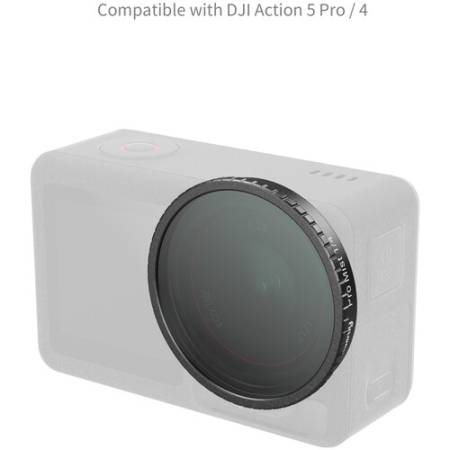 SmallRig 5412 - zestaw, 4x filtr do DJI Osmo Action 5 Pro/Action 4, kompatybilność